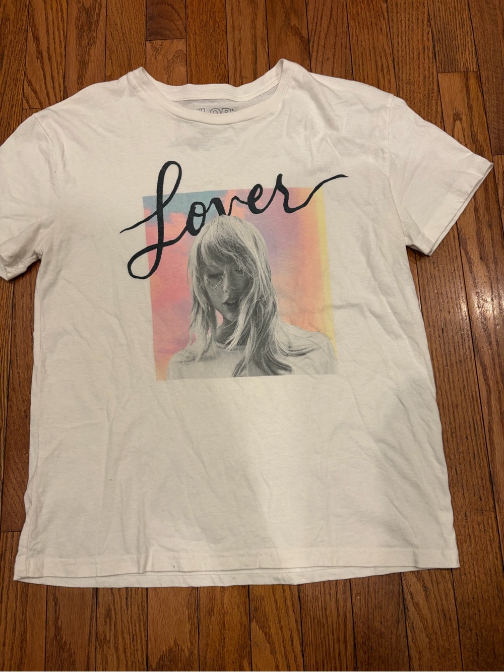 "Lover" Graphic Taylor Swift Tee Medium